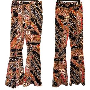Free people bell bottom stretchy pants